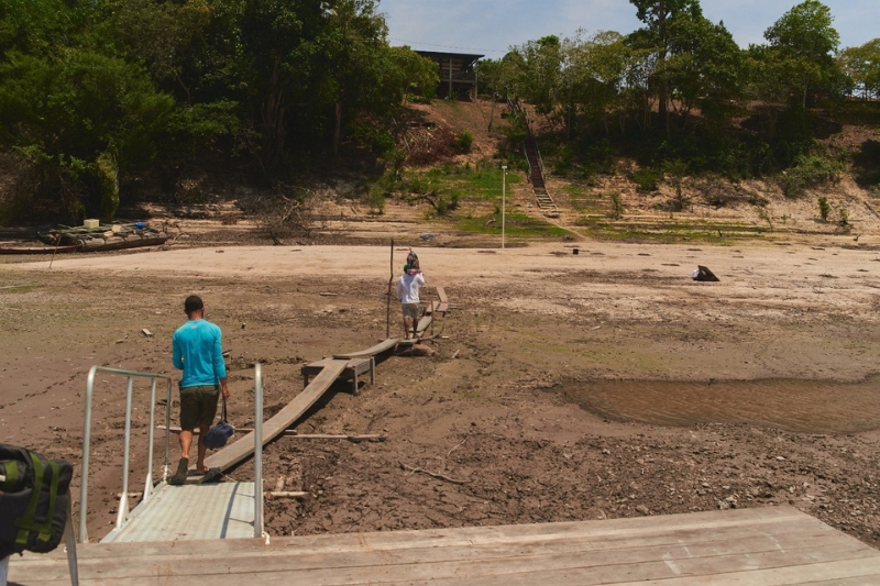 Seca atinge 94% do Amazonas em agosto, aponta monitor