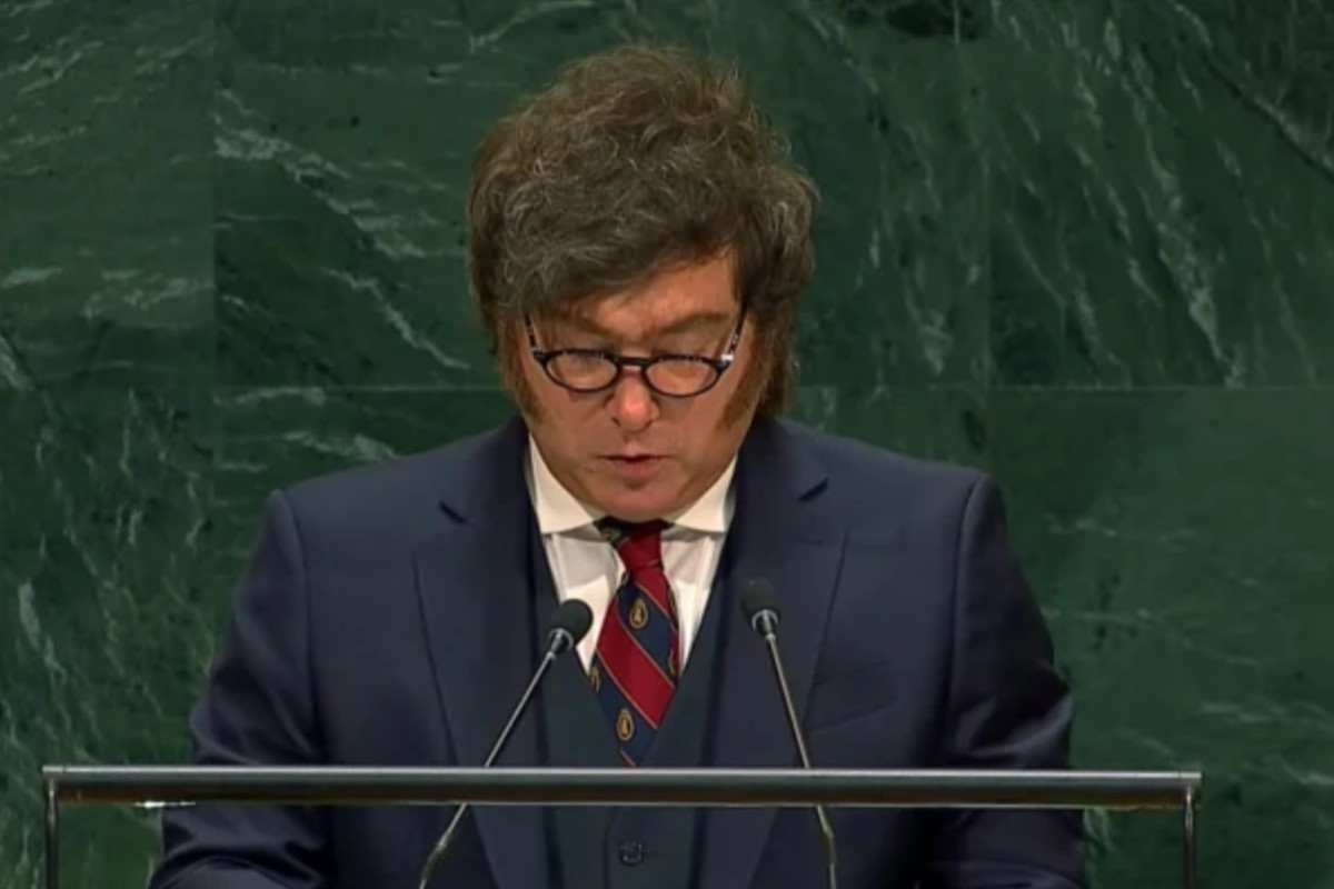 Milei diz que ONU &eacute; "in&uacute;til" e "permitiu o terrorismo internacional"
