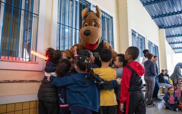 Jardim Escola Ortelina Bichara recebe a Guarda Municipal