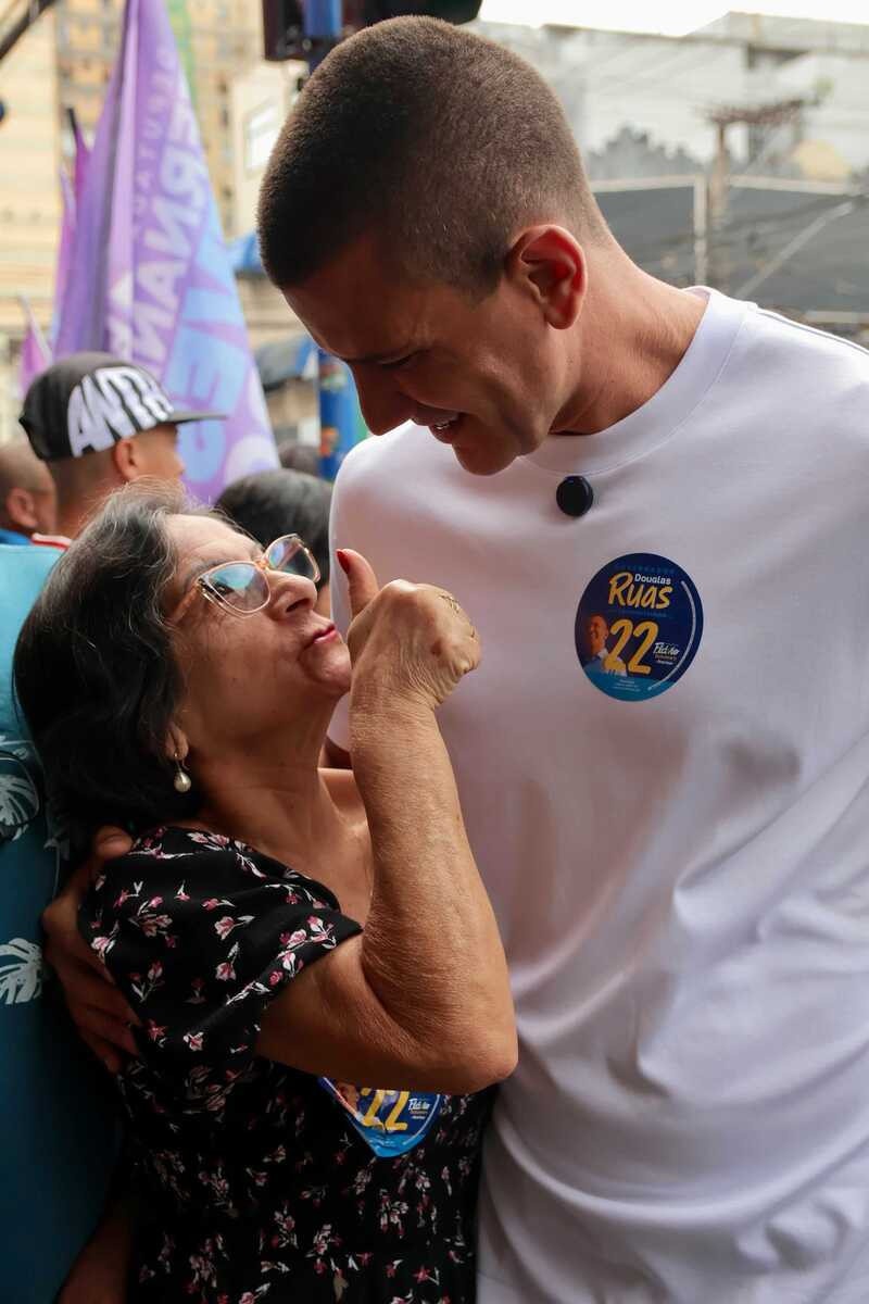 Datafolha mostra crescimento de Douglas Ruas