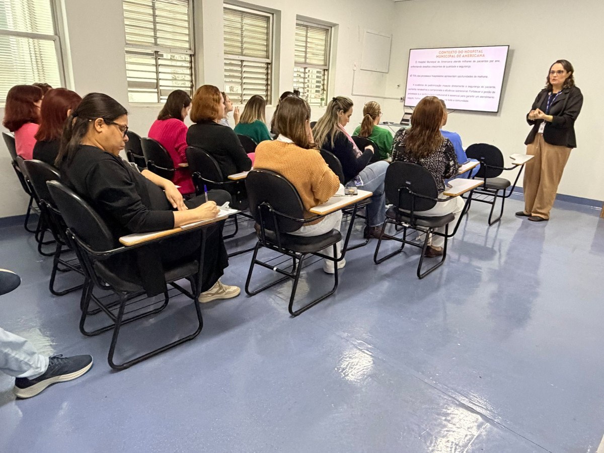 Hospital de Americana capacita lideran&ccedil;as em gest&atilde;o de processos