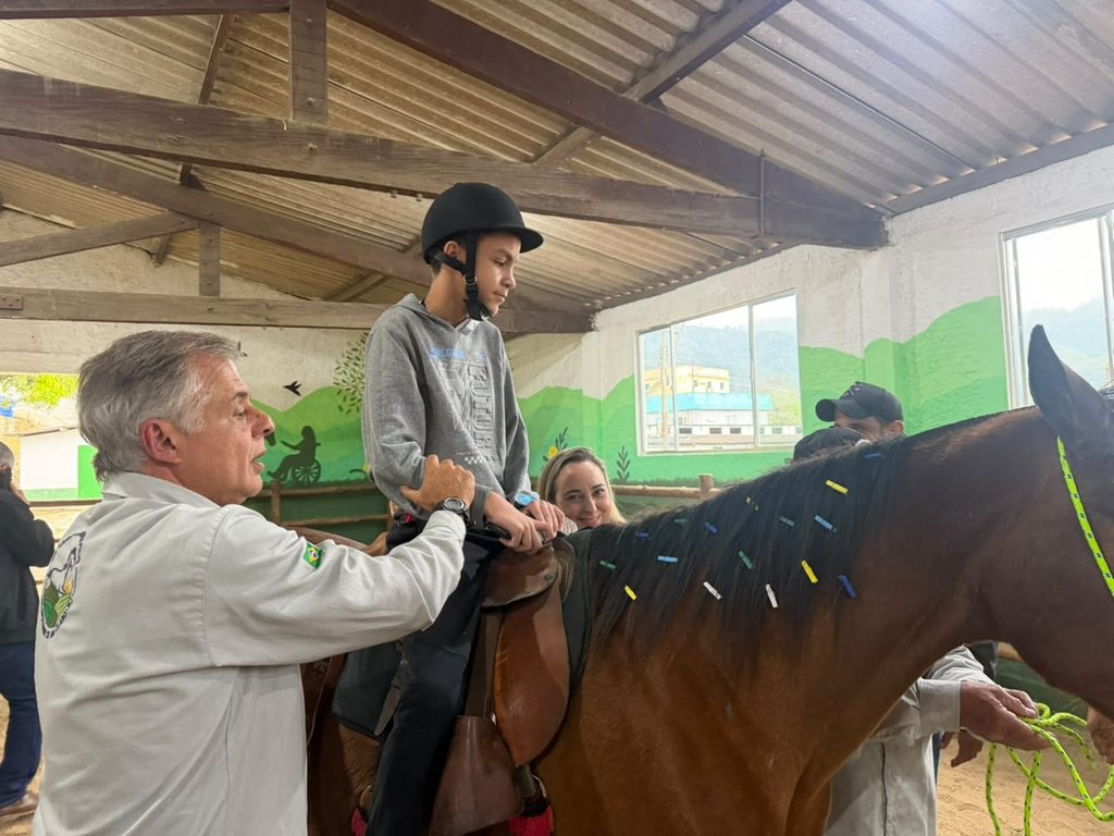 Projeto de Equoterapia passa a integrar atendimento da sa&uacute;de mental em Rio Claro