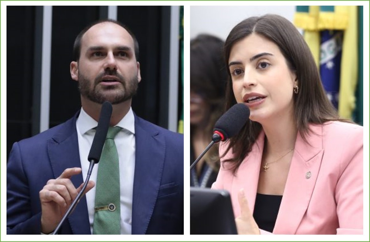 STF condena Eduardo Bolsonaro a um ano por difamar Tabata Amaral