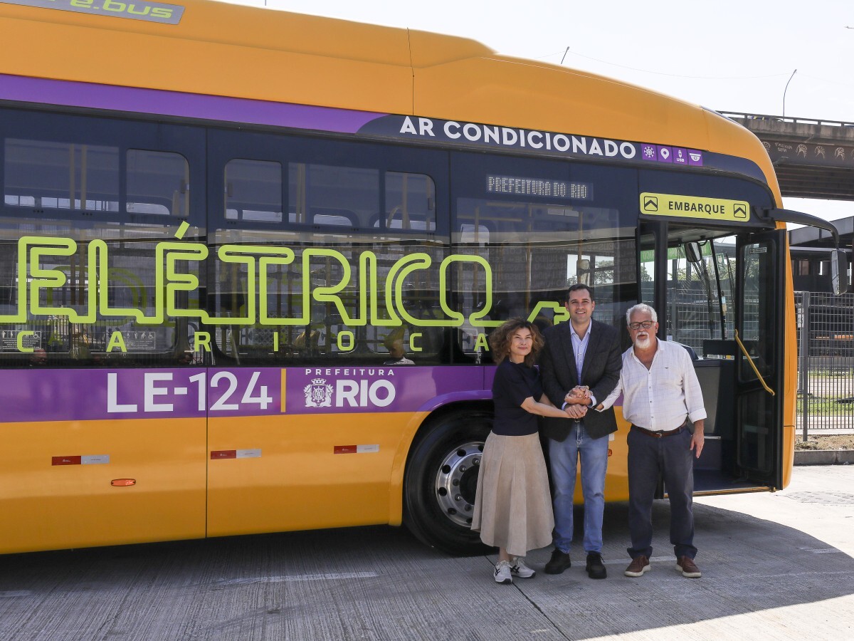 Rio anuncia primeira PPP de &ocirc;nibus el&eacute;tricos do Brasil