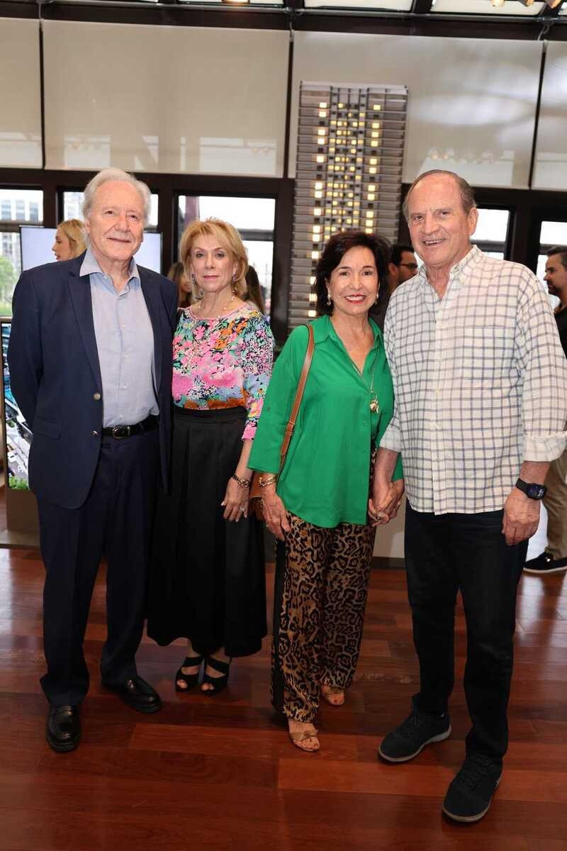 Ricardo Lewandowski, Yara de Abreu Lewandowski, Cecilia Ciampolini e Luiz Fernando Furlan