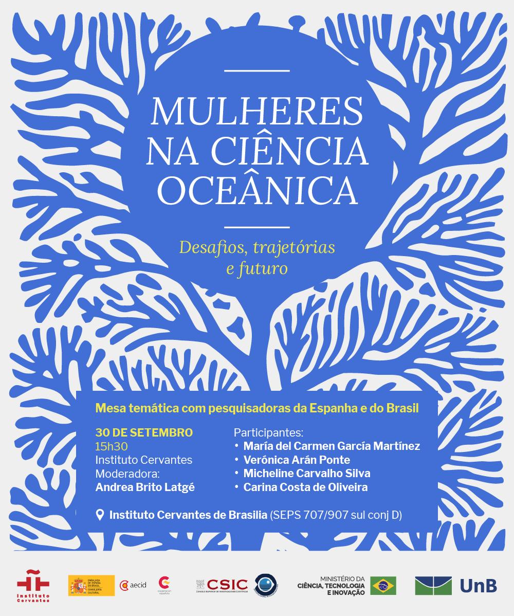BRASILIANAS | Brasil e Espanha realizam mesa sobre mulheres na ci&ecirc;ncia oce&acirc;nica