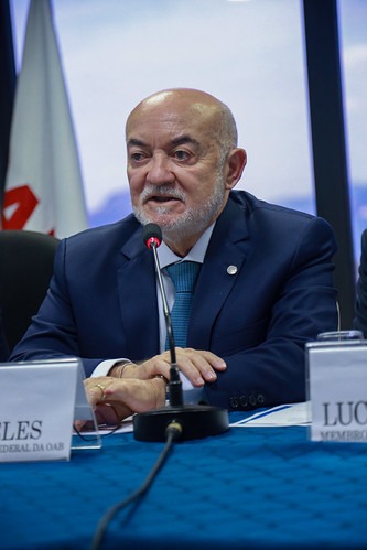 O advogado Eurico Teles representou o Conselho Federal da OAB no encontro