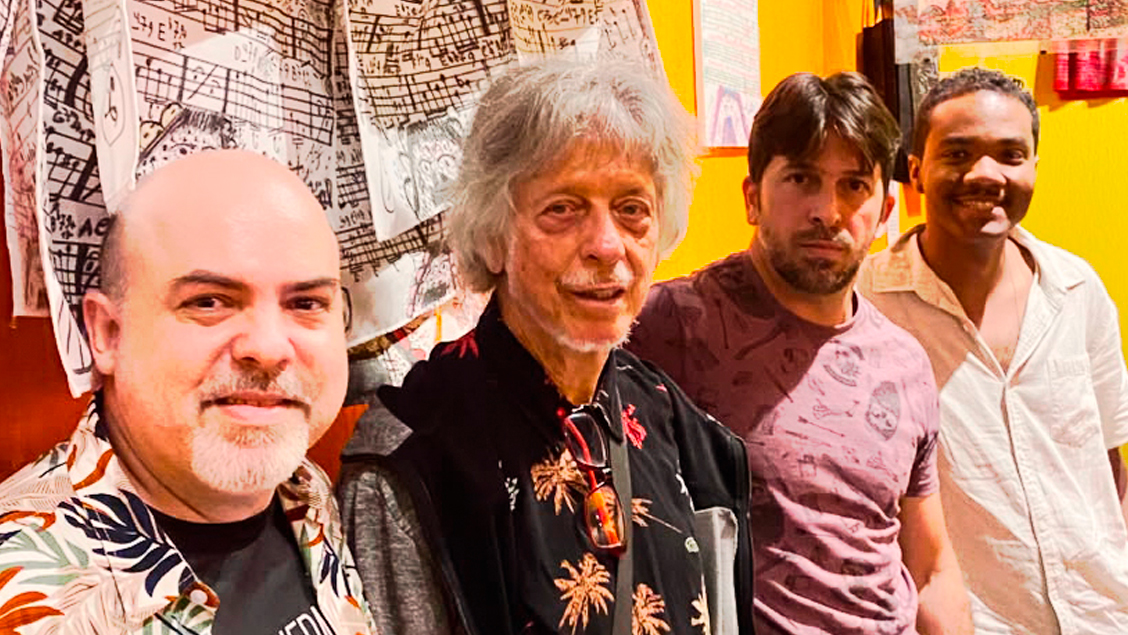 Disc&iacute;pulo de Hermeto eseu quarteto