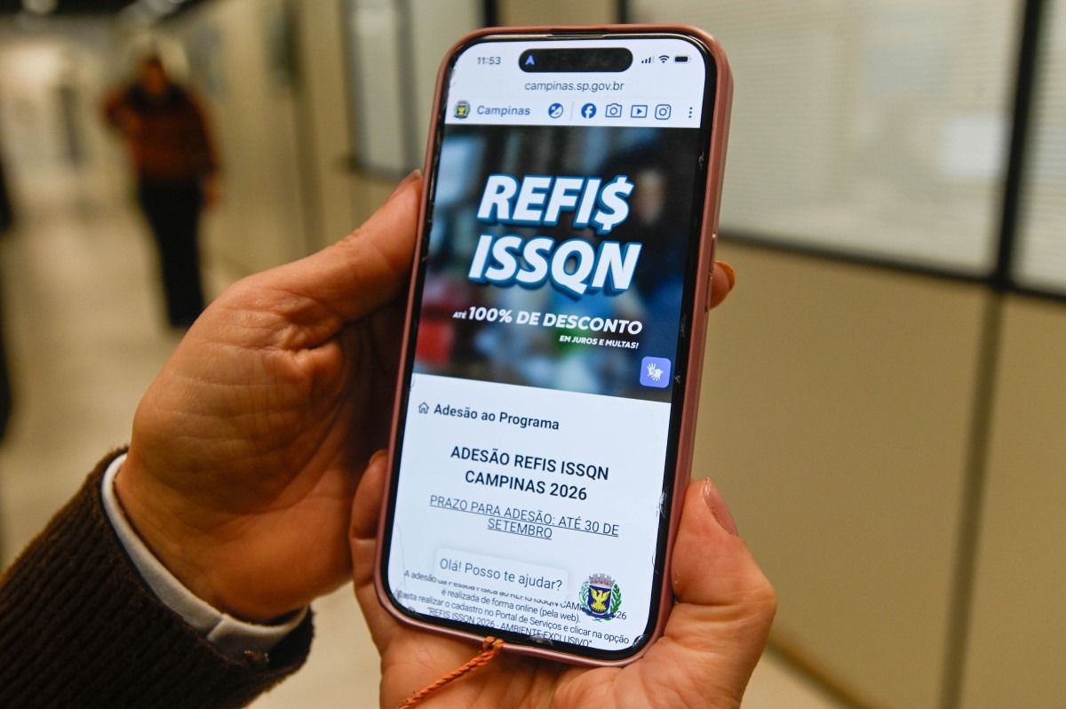 Campinas prorroga ades&atilde;o ao Refis do ISSQN at&eacute; 11 de dezembro