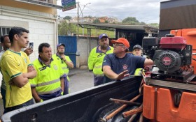 Defesa Civil capacita equipe do DER-SP para atuar como brigadista florestal em Itatiba