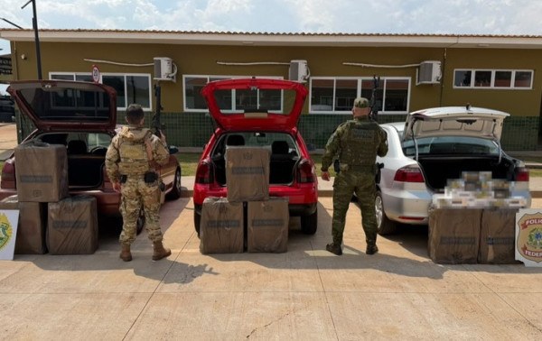 PF apreende 277 pacotes de cigarros paraguaios no Paran&aacute;