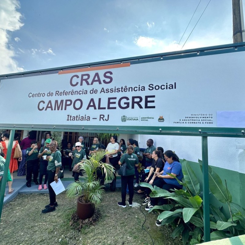 Novo CRAS amplia atendimento social no bairro Campo Alegre