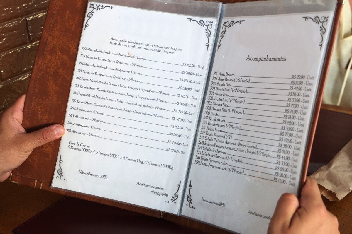 Procon Campos orienta popula&ccedil;&atilde;o sobre card&aacute;pio f&iacute;sico em bares e restaurantes