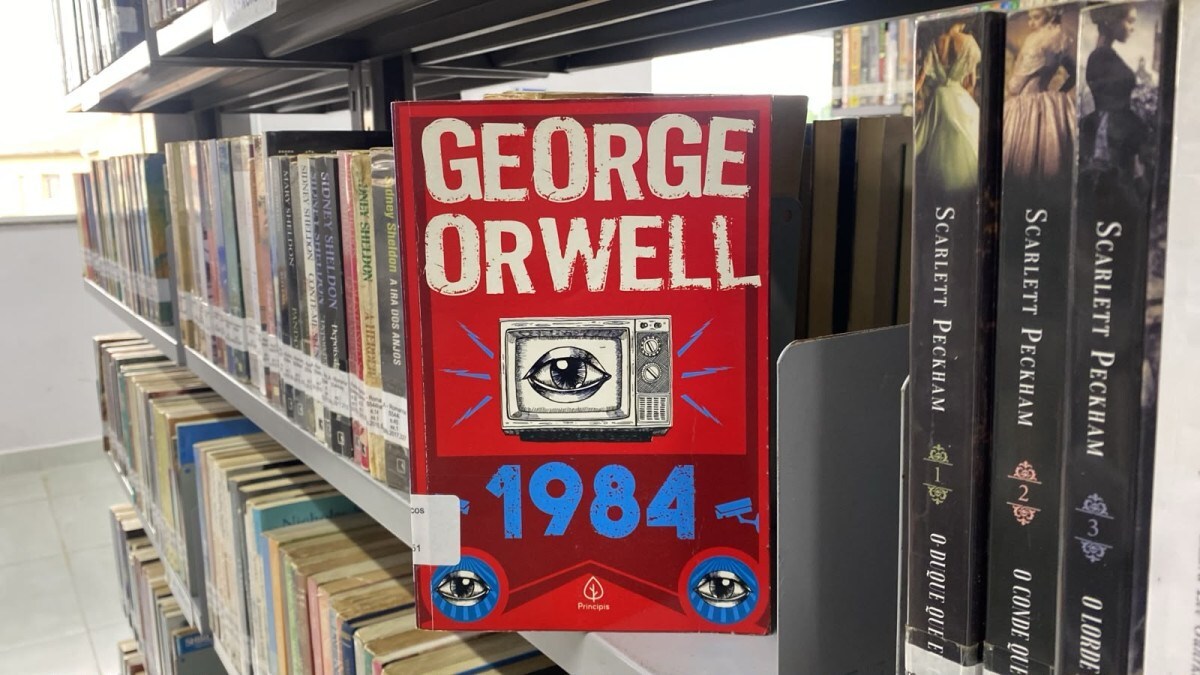 '1984', de George Orwell, &eacute; um dos livros mais procurados pelos leitores