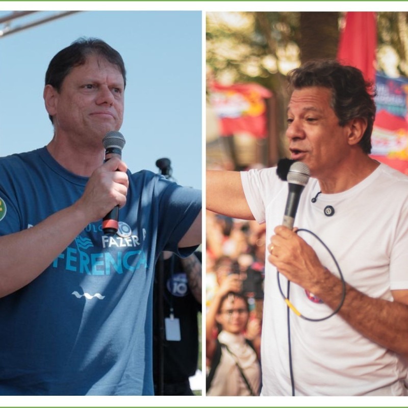 Datafolha: Tarc&iacute;sio tem 50% e Haddad, 33%, na reta final em S&atilde;o Paulo