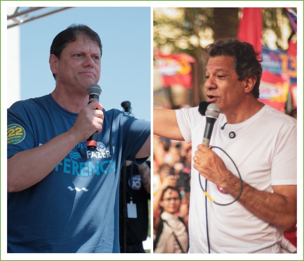 Datafolha: Tarc&iacute;sio tem 50% e Haddad, 33%, na reta final em S&atilde;o Paulo
