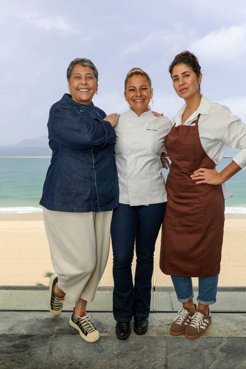 Tr&ecirc;s chefs carocas tipo exporta&ccedil;&atilde;o