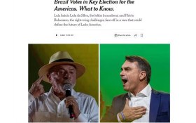 Elei&ccedil;&atilde;o no Brasil "vai definir futuro da Am&eacute;rica Latina", diz o jornal The New York Times