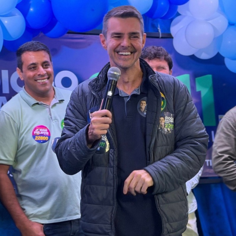 Diogo Balieiro 'fura bolha' com votos em toda regi&atilde;o