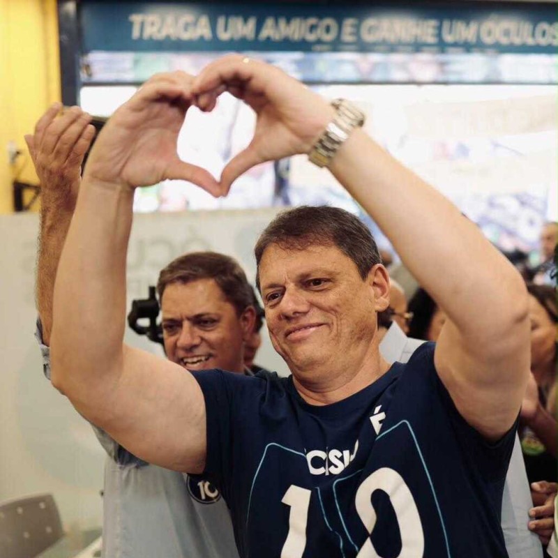 Tarc&iacute;sio &eacute; reeleito governador de SP com 62,65% dos votos no 1&ordm; turno