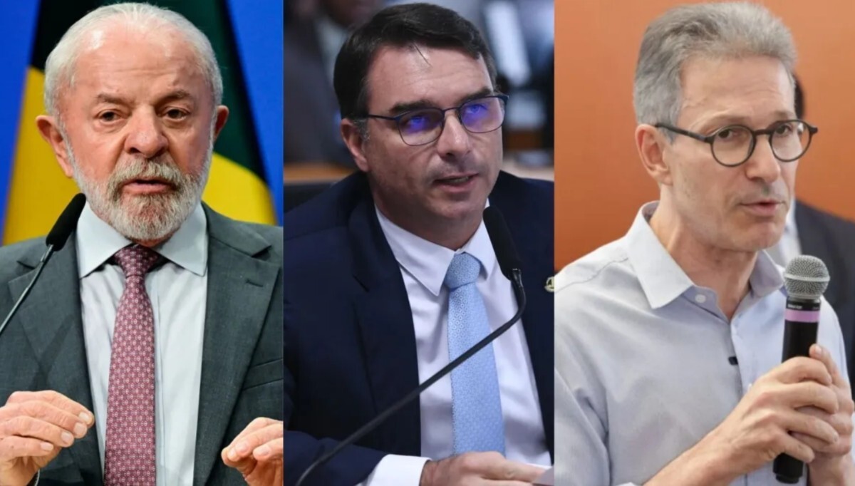 Lula, Fl&aacute;vio Bolsonaro e Zema votam com a fam&iacute;lia e aliados e mostram confian&ccedil;a