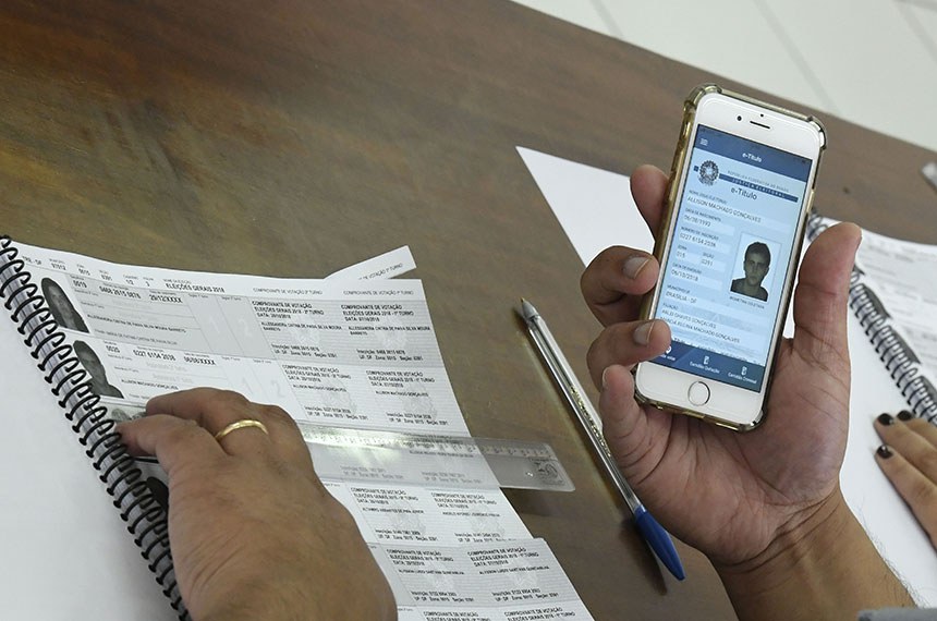TSE faz balan&ccedil;o positivo do aplicativo e-T&iacute;tulo na vota&ccedil;&atilde;o