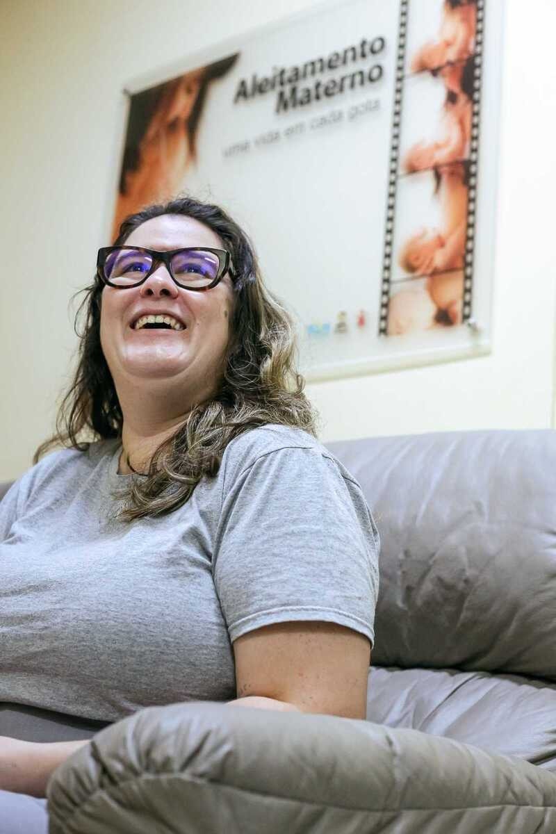 M&atilde;e de beb&ecirc; prematuro destaca import&acirc;ncia doBanco de Leite