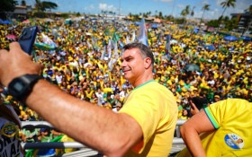 Saldo positivo para Fl&aacute;vio Bolsonaro no Nordeste