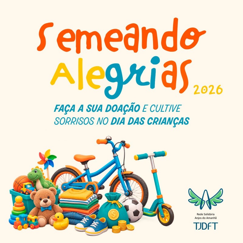 TJDFT arrecada presentes para 150 crian&ccedil;as e adolescentes no DF