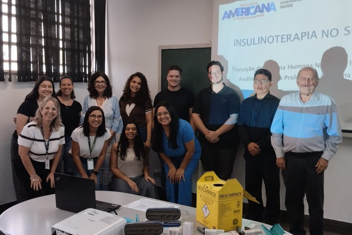 Americana capacita equipes para insulina