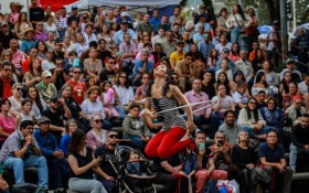 Companhia circense de Maric&aacute; na Col&ocirc;mbia