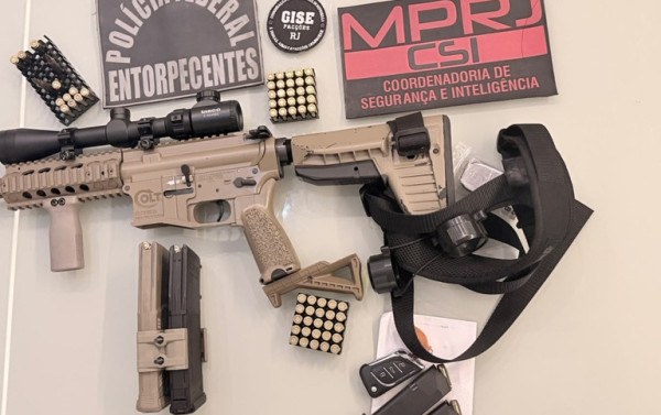 PF mira grupo que negociava armas ilegalmente