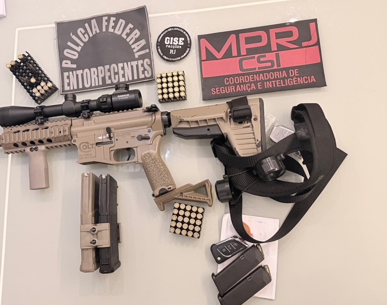 PF mira grupo que negociava armas ilegalmente