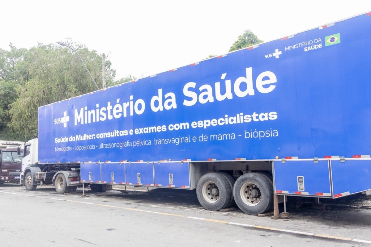 Carreta da Sa&uacute;de da Mulher inicia atendimento em Barra do Pira&iacute;