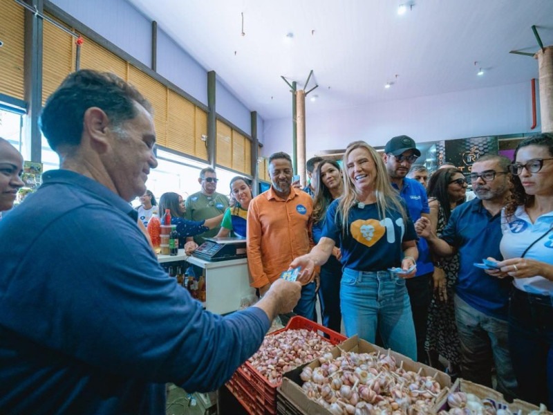 Celina e Grass intensificam campanha na largada para o segundo turno