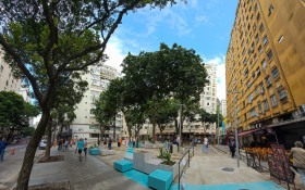 Prefeitura do Rio inaugura nova pra&ccedil;a em Copacabana
