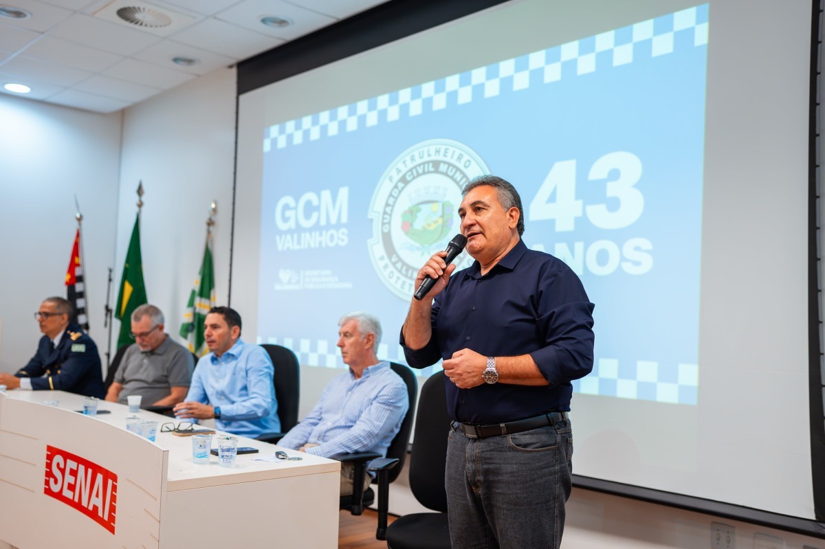 Homenagens marcam os 43 anos da Guarda Civil Municipal de Valinhos
