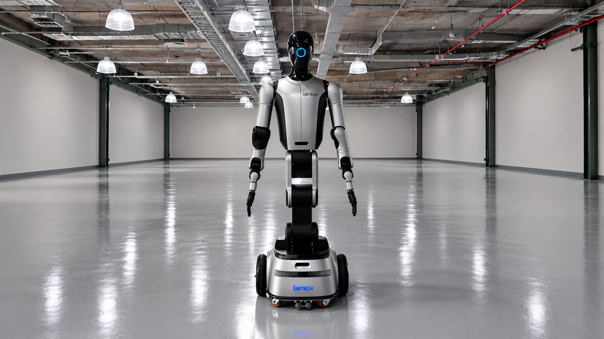 Rob&ocirc; humanoide vindo da China chega a Campinas para atuar em tarefas industriais