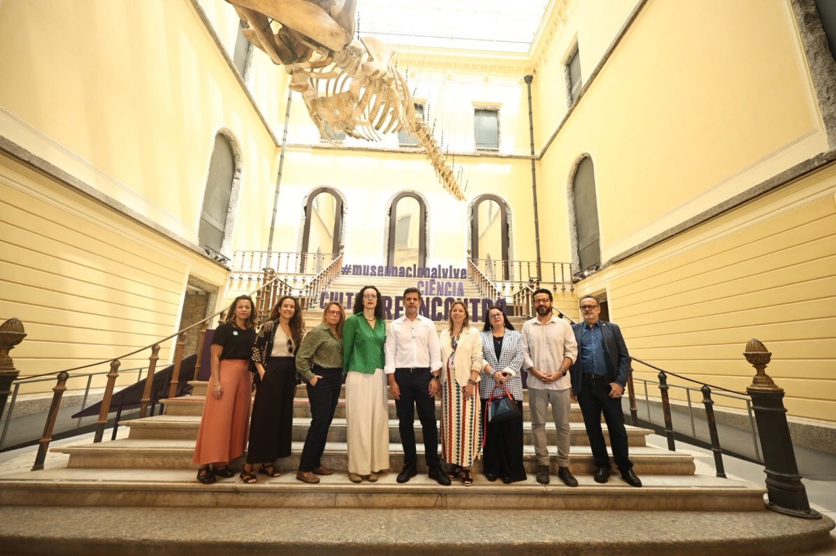 Reformas do Museu Nacional em andamento