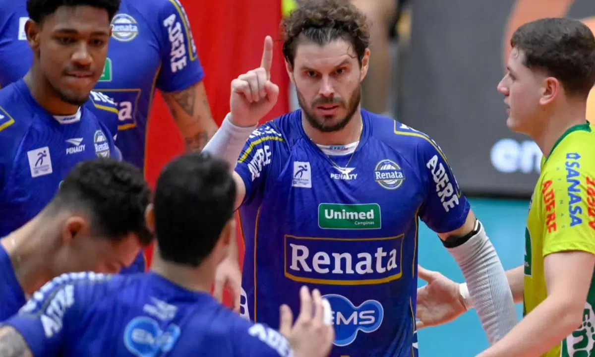 V&ocirc;lei Renata busca terceiro t&iacute;tulo consecutivo