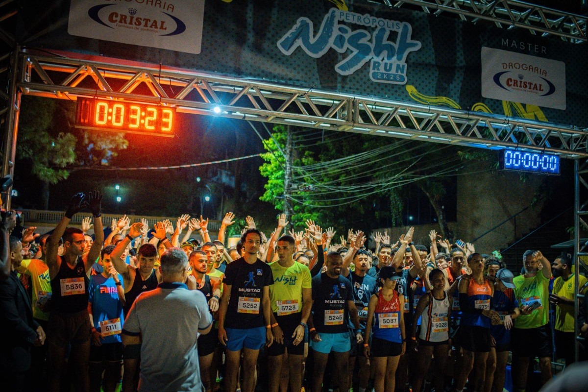 Com mais de mil inscritos, 13&ordf; edi&ccedil;&atilde;o daPetr&oacute;polis Night Runentra em contagem regressiva