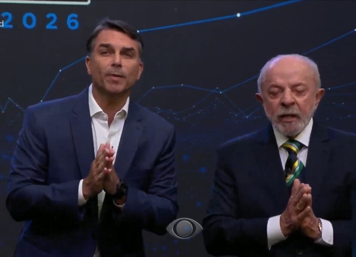 Com modelo que privilegiou embate direto, Lula e Fl&aacute;vio se enfrentam em debate