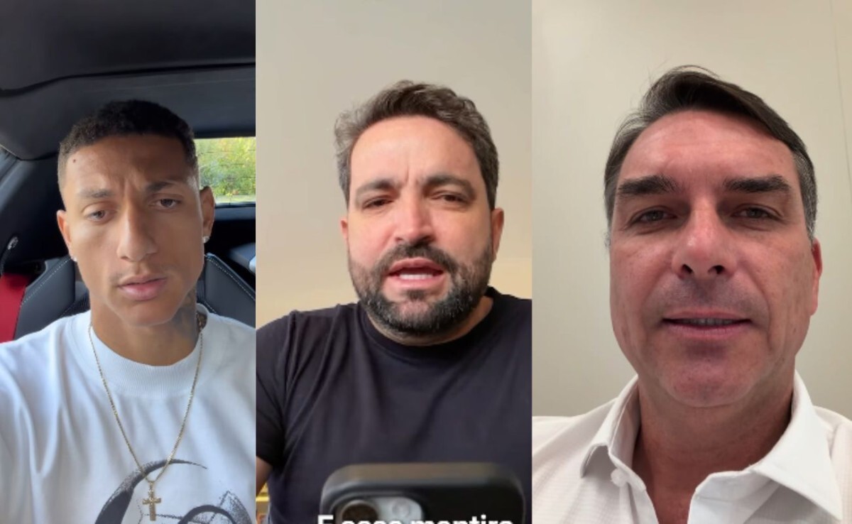 Richarlison acusa Fl&aacute;vio Bolsonaro de tomar 'ilha' em Angra na 'm&atilde;o grande'; advogado rebate com documentos e desafia jogador