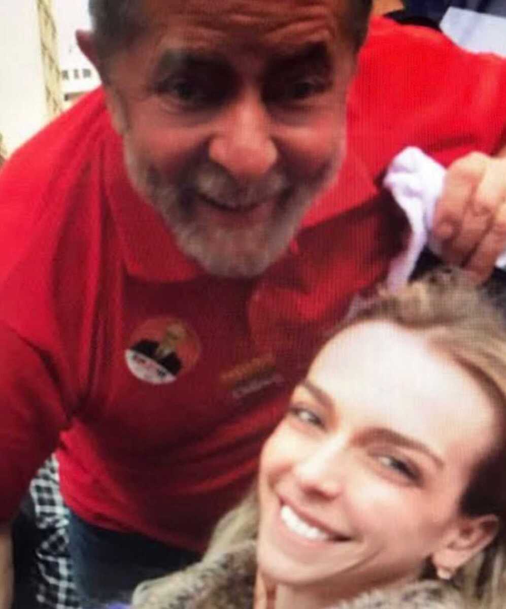 Roberta com petistas