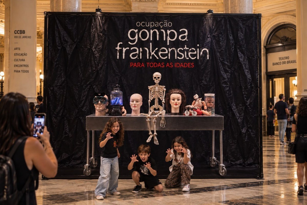 CCBB Rio recebe interven&ccedil;&atilde;o c&ecirc;nica gratuita &agrave;s v&eacute;speras do Halloween
