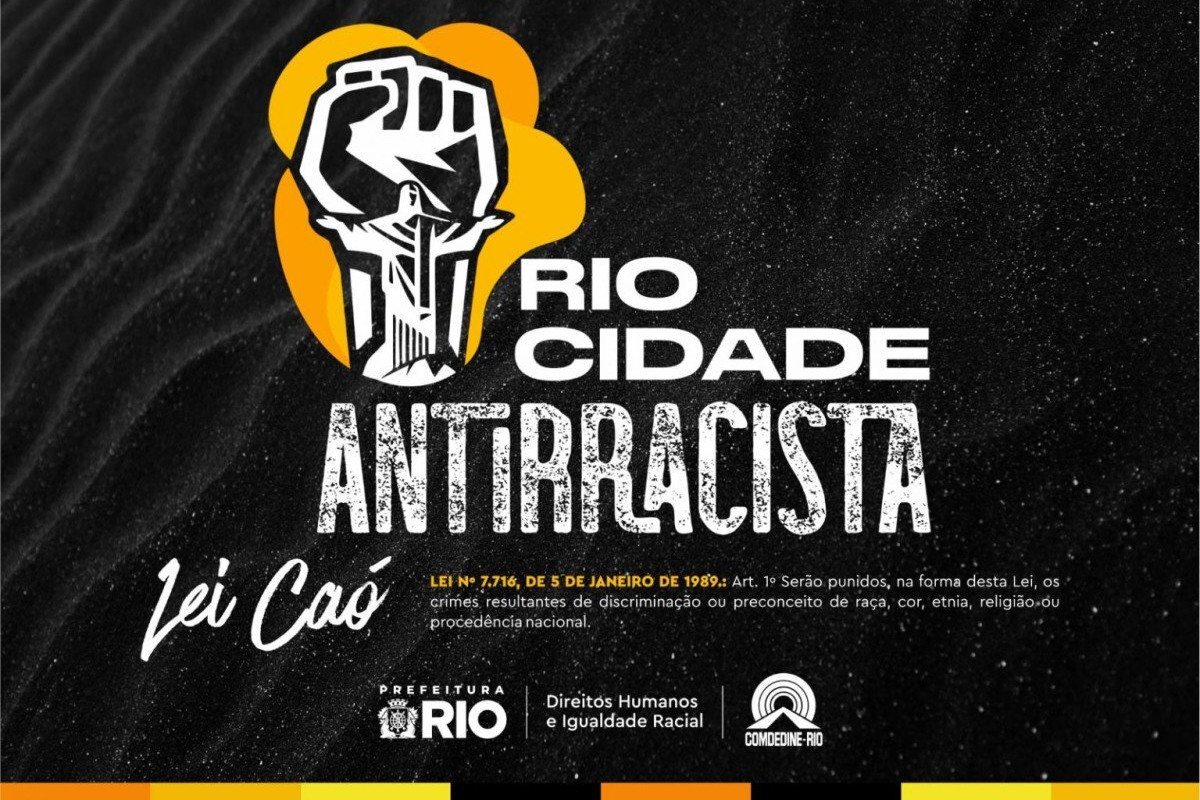 Rio lan&ccedil;a campanha antirracista em toda a cidade