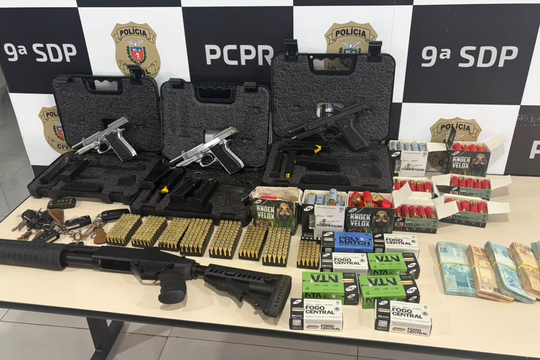 PCPR apreende R$ 48 mil em opera&ccedil;&atilde;o contra esquema milion&aacute;rio no Paran&aacute;