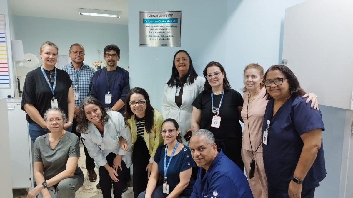 Enfermaria pedi&aacute;trica do Hospital M&aacute;rio Gattinho recebe nome de pediatra