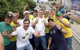Ruas percorre Noroeste Fluminense e refor&ccedil;a campanha de Fl&aacute;vio