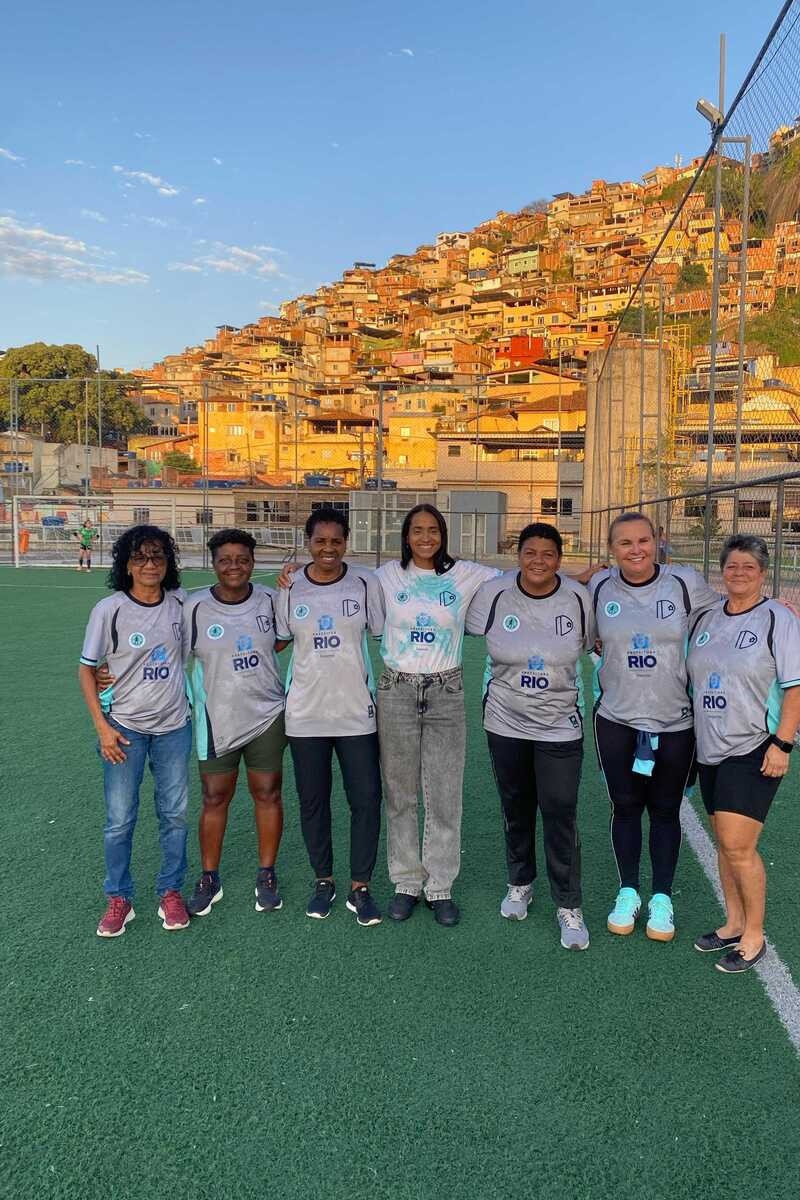 Pioneiras do futebol feminino no Rio